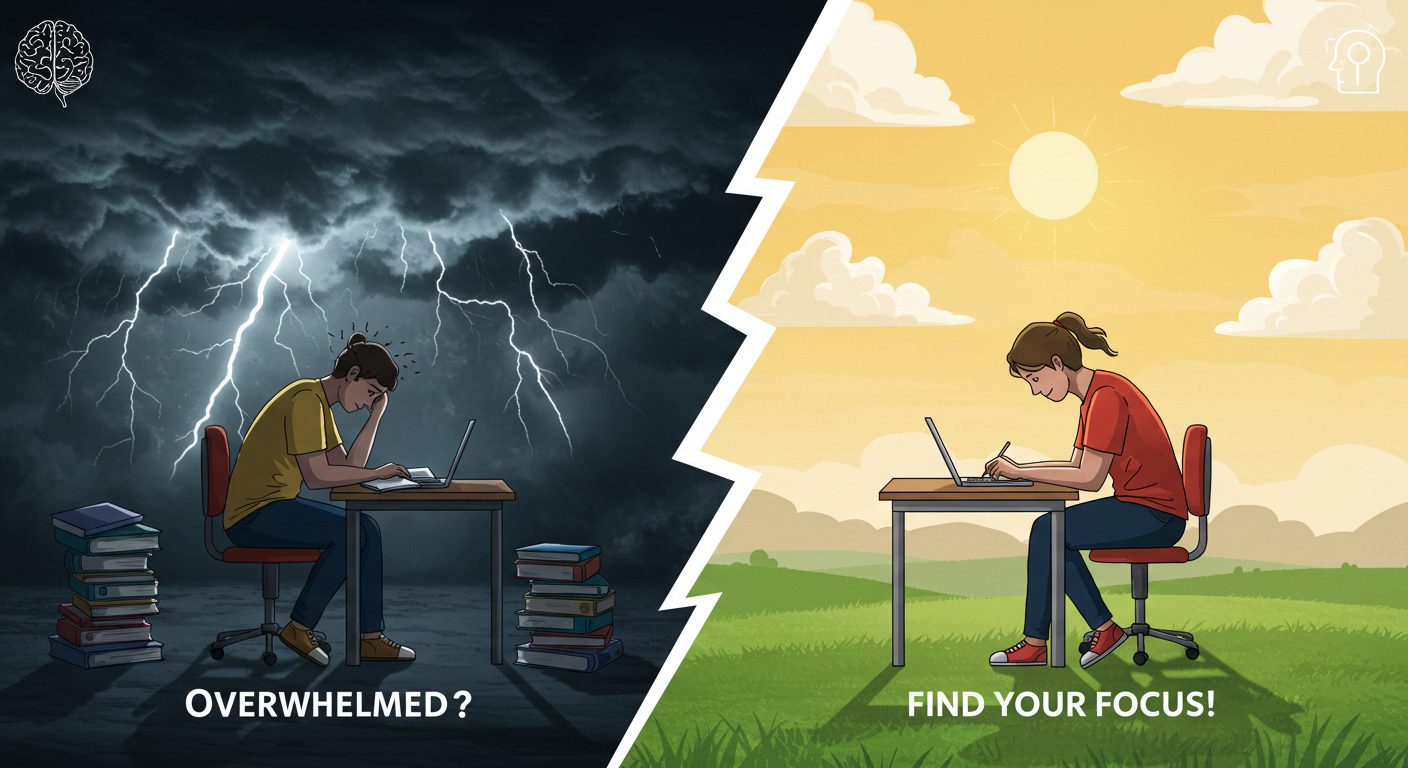 A Student’s Guide to Staying Calm and Focused